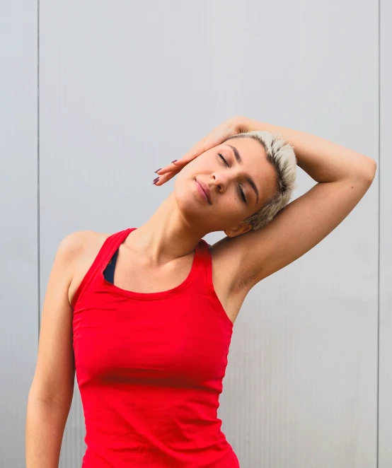 exercice mobilité cervicale étirement trapèze